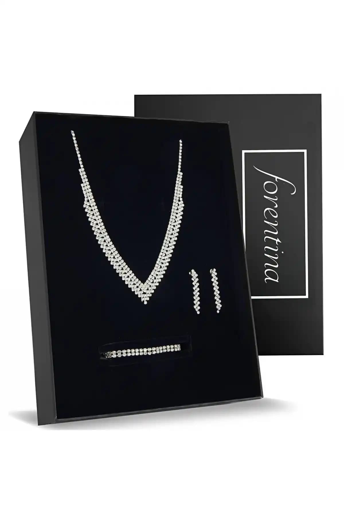 Forentina Gümüş Kaplama Takı Seti: Zarif ve Modern Aksesuarlar İçin En İyi Seçenek