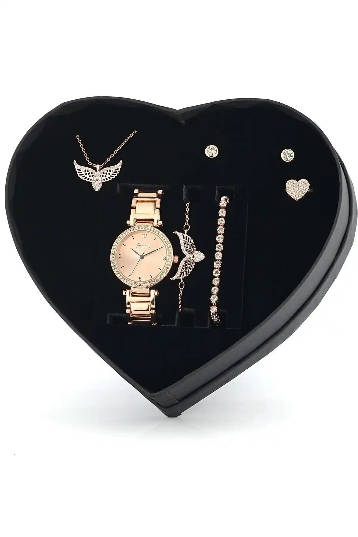 Forentina Rose Takı Seti: Zarif ve Anlamlı Hediye Seçeneği Kadınlar İçin