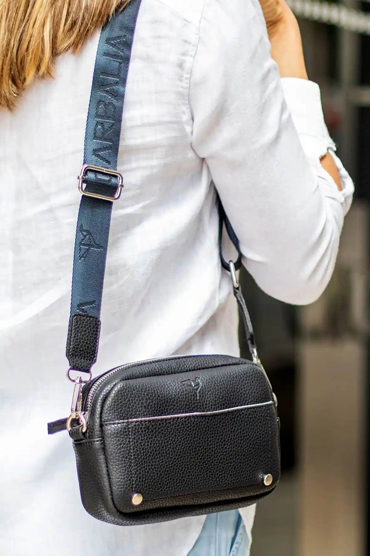 Garbalia West Ayarlanabilir Siyah Kadın Çanta Modern ve Pratik Tasarım