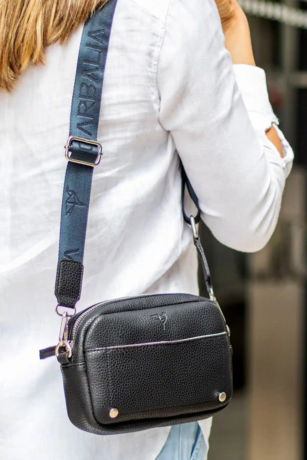 Garbalia West Ayarlanabilir Siyah Kadın Çanta Modern ve Pratik Tasarım