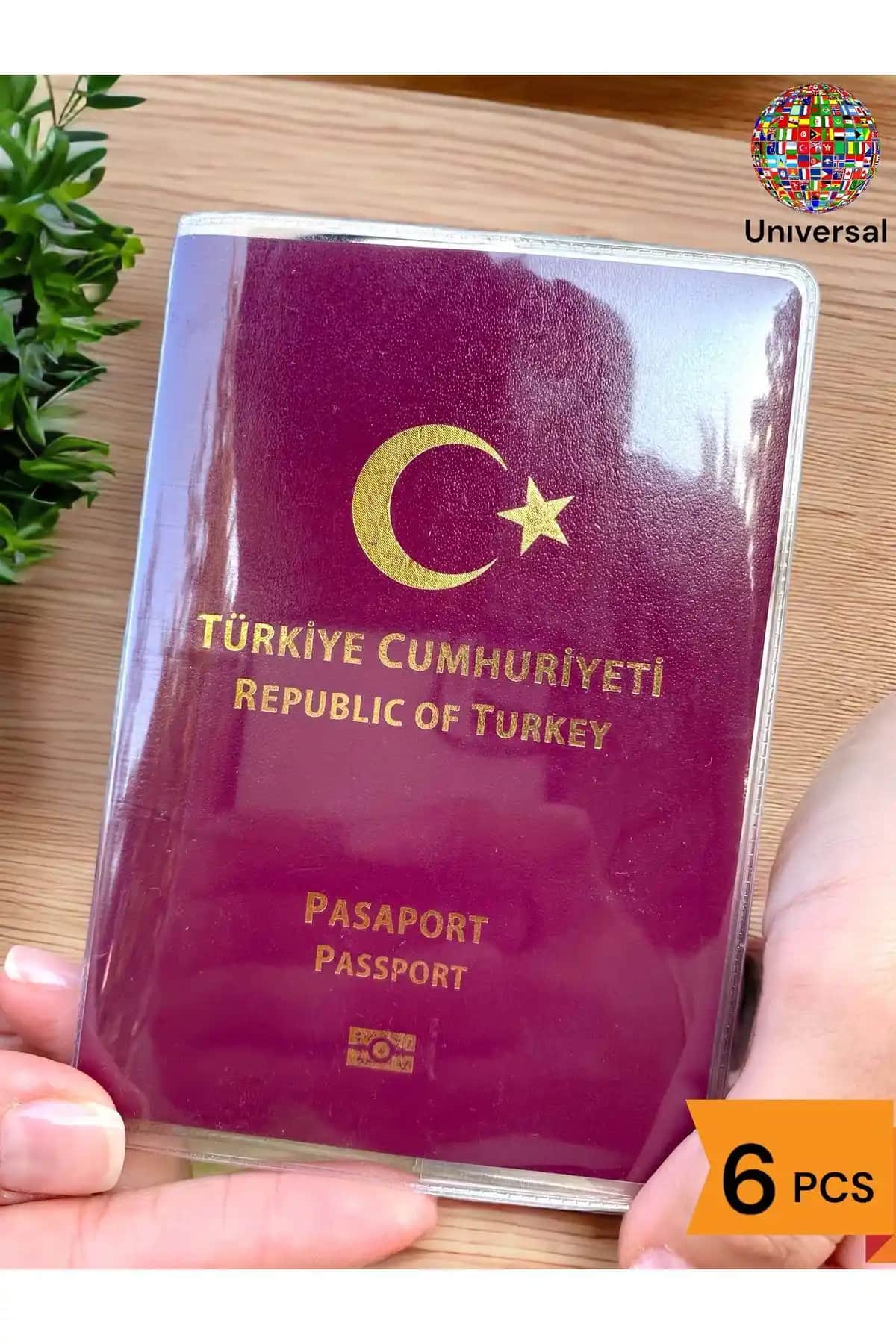 Gempo 6'lı Şeffaf Su Geçirmez Pasaport Koruma Kabı ile Güvenli ve Şık Seyahat