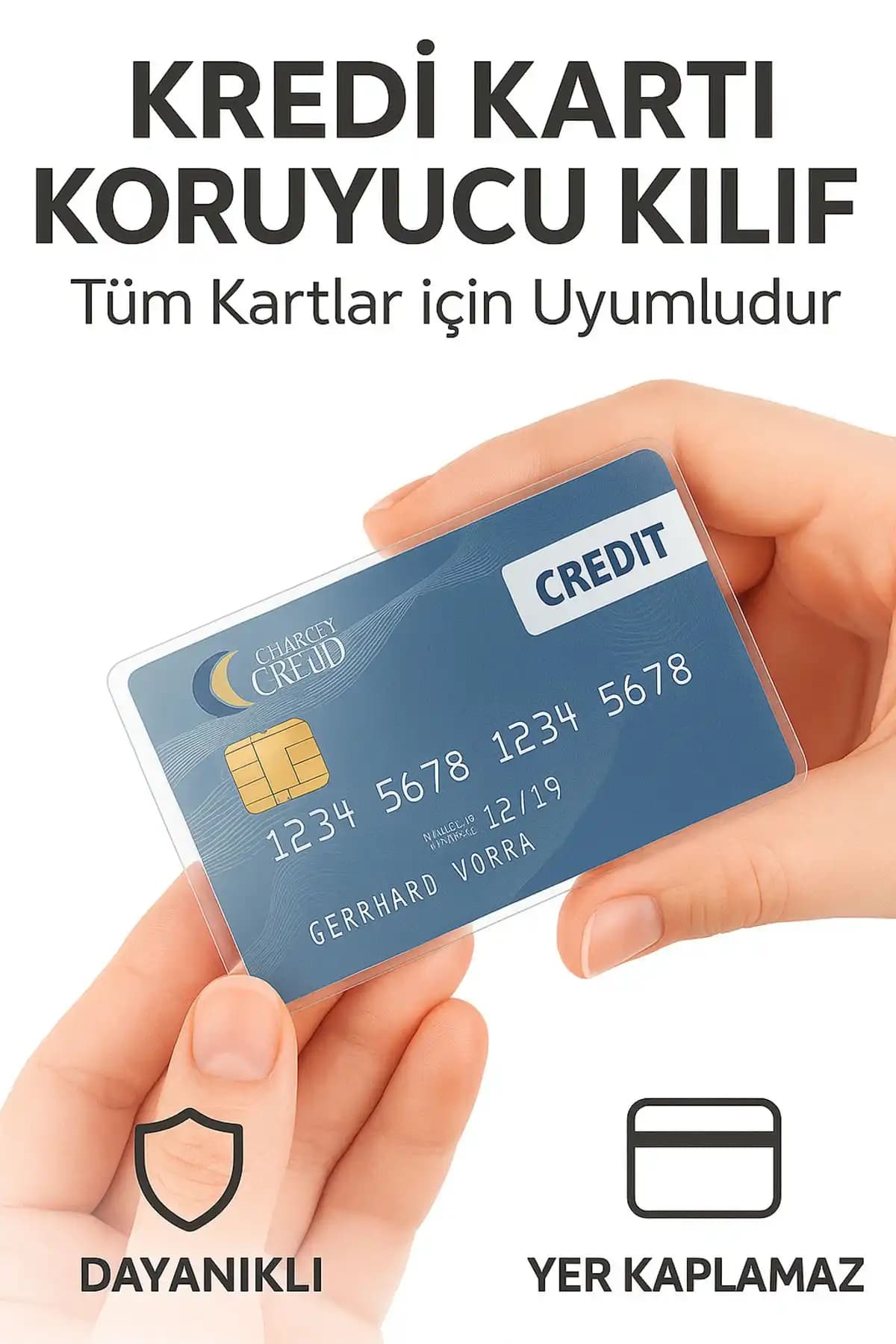Gempo Minimalist Kimlik Kabı: Şık ve Dayanıklı Kart Koruyucu Çözüm