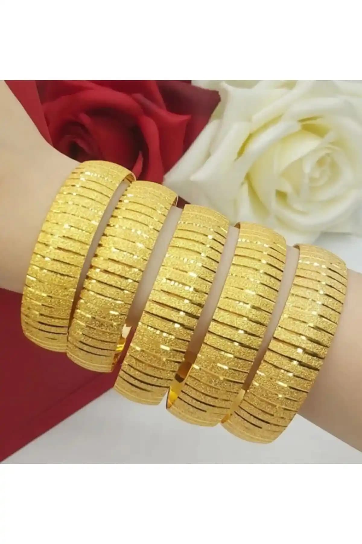 Genel Markalar 22 Ayar ve Yılmaz Gold 24 Ayar Altın Kaplama Bilezik Karşılaştırması