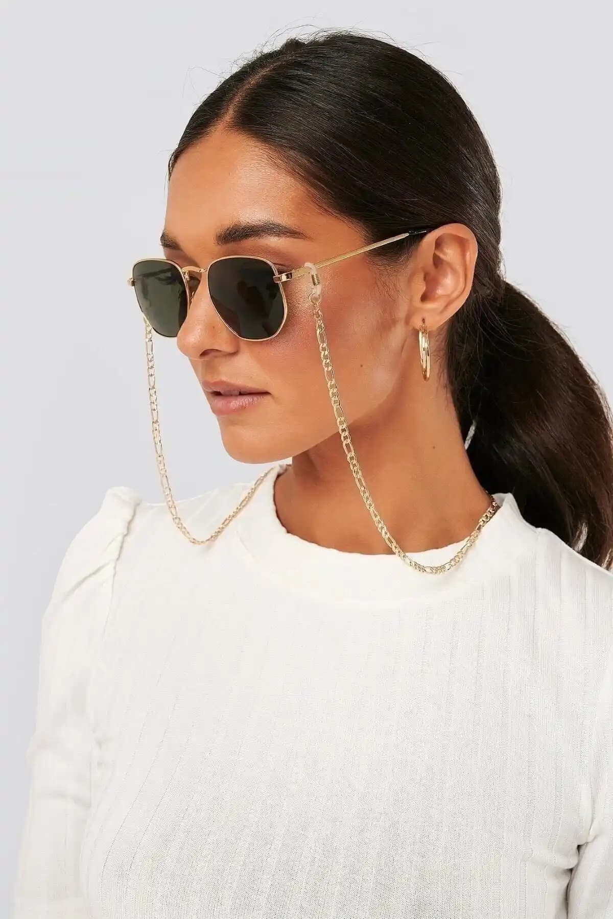 Genel Markalar İnce Örgü Gözlük Zinciri: Şıklık ve Dayanıklılığı Bir Arada Sunan Aksesuar