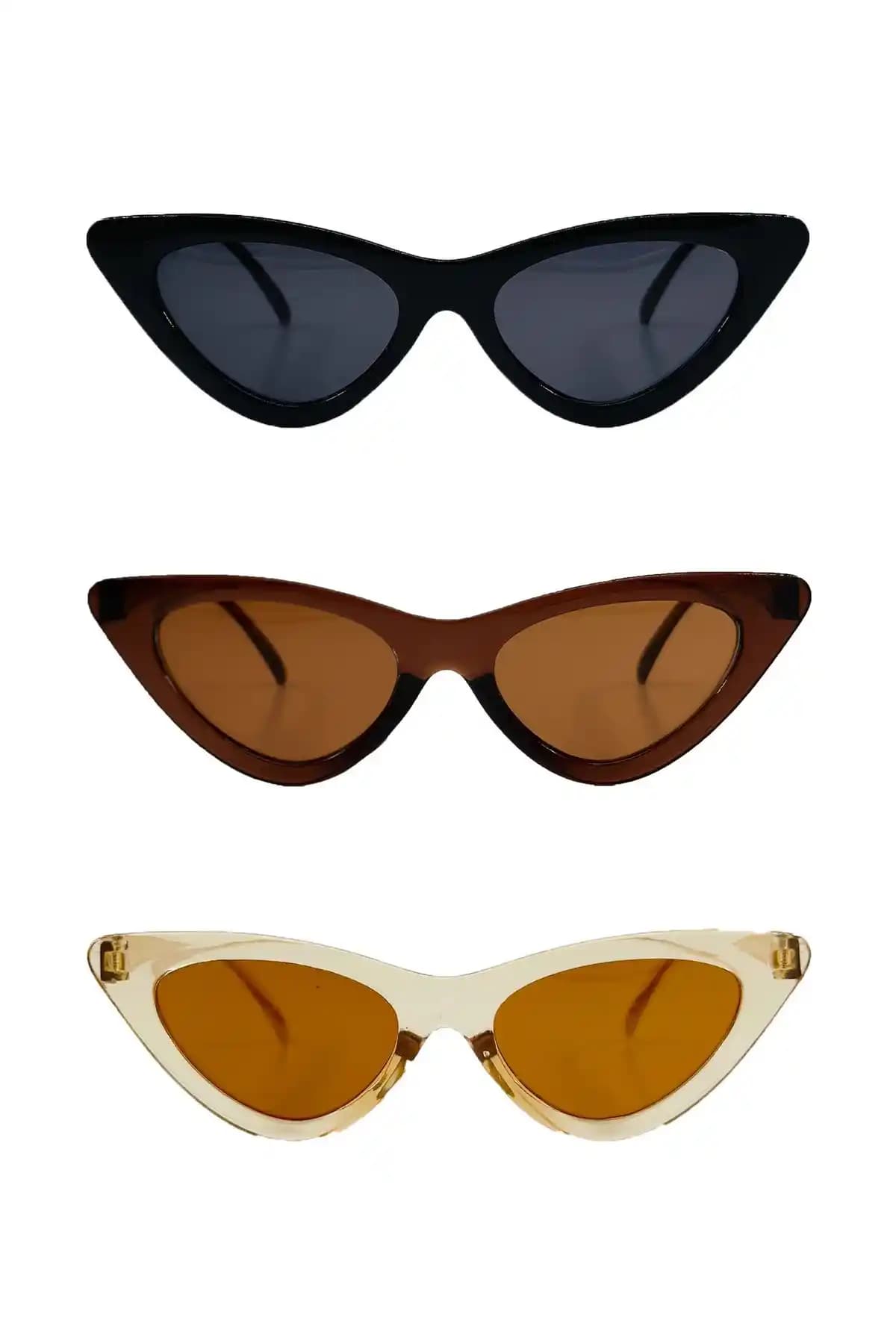 GlimmerGroove Yeni Sezon Renkli Unisex Güneş Gözlüğü Seti Modern Tasarım ve Koruma