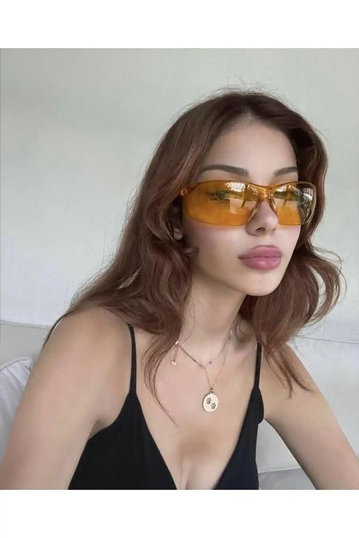 Goldmine Milenyum Y2k Unisex Güneş Gözlüğü Modern Tasarım ve Göz Koruma Özellikleriyle