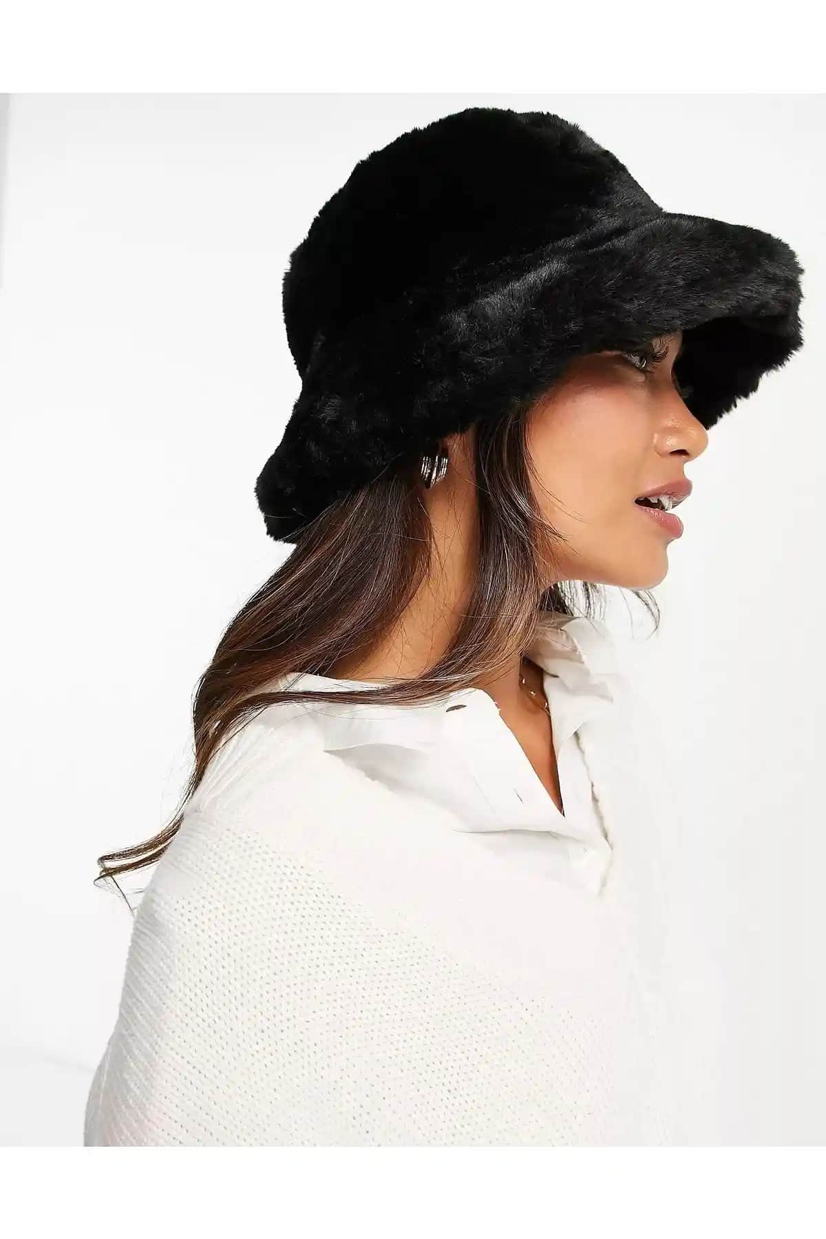 Goldmine Peluş Bucket Şapka Yüksek Kaliteli ve Şık Tasarımıyla Günlük Kullanım İçin Uygun