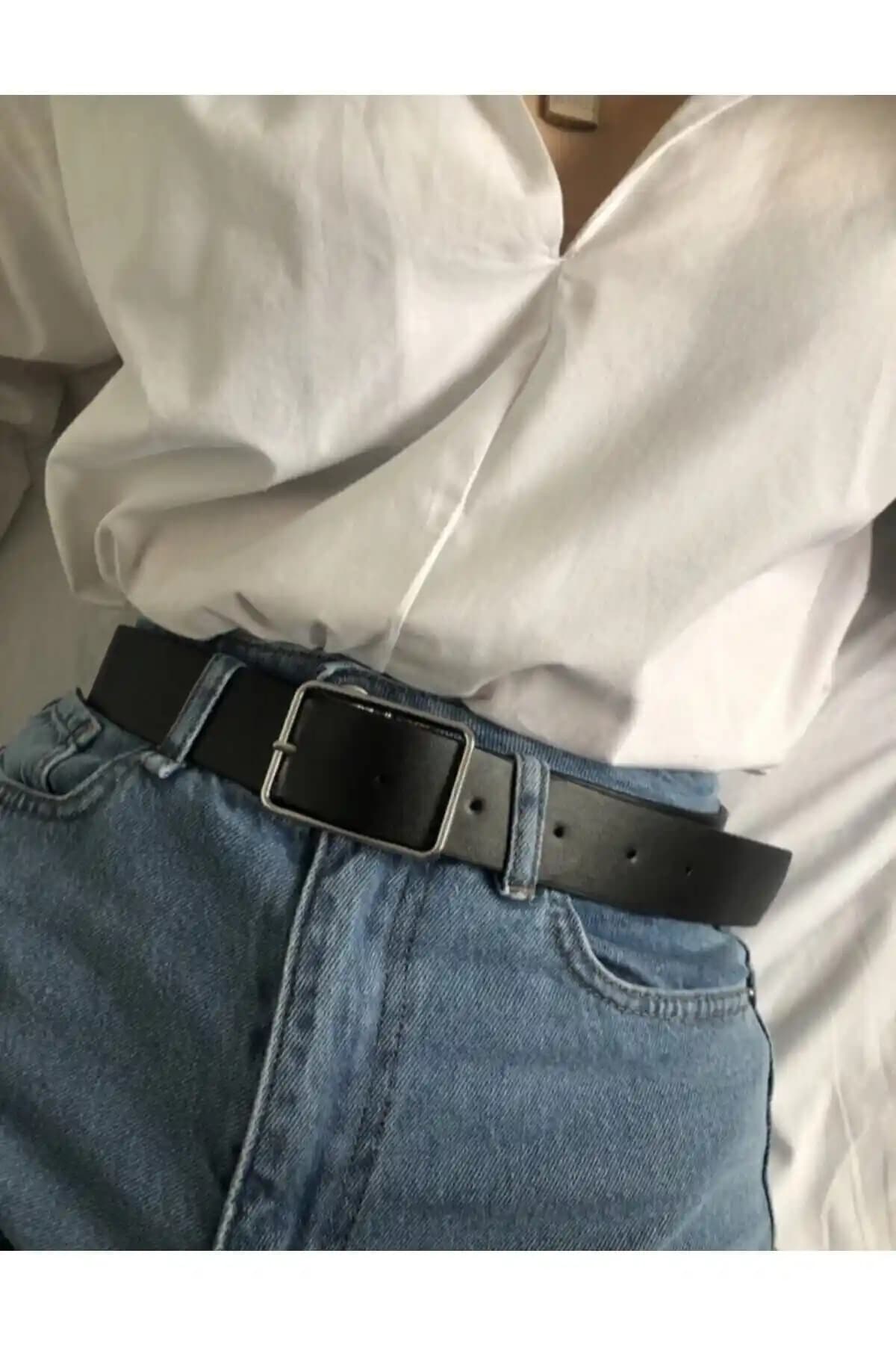 Gradelli kadın için tasarlanmış şık ve dayanıklı suni deri kemer - çok yönlü kullanım imkanı