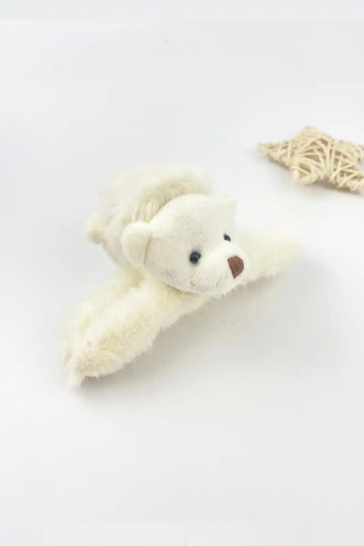 Gülpeşe Ayıcıklı Peluş Mandal Toka: Çocuklar ve Gençler İçin Şık ve Pratik Saç Aksesuarı