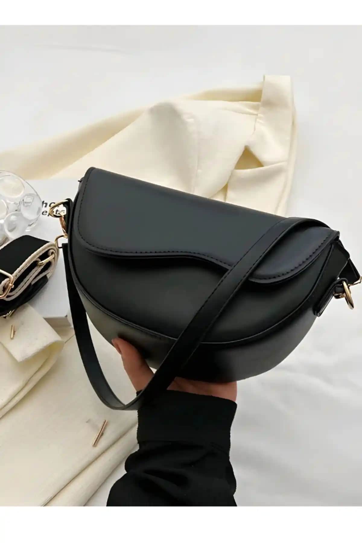 HAPBUY Kadın Omuz Çantası: Şık ve Dayanıklı Suni Deri Tasarımıyla Günlük Kullanım İçin Ideal