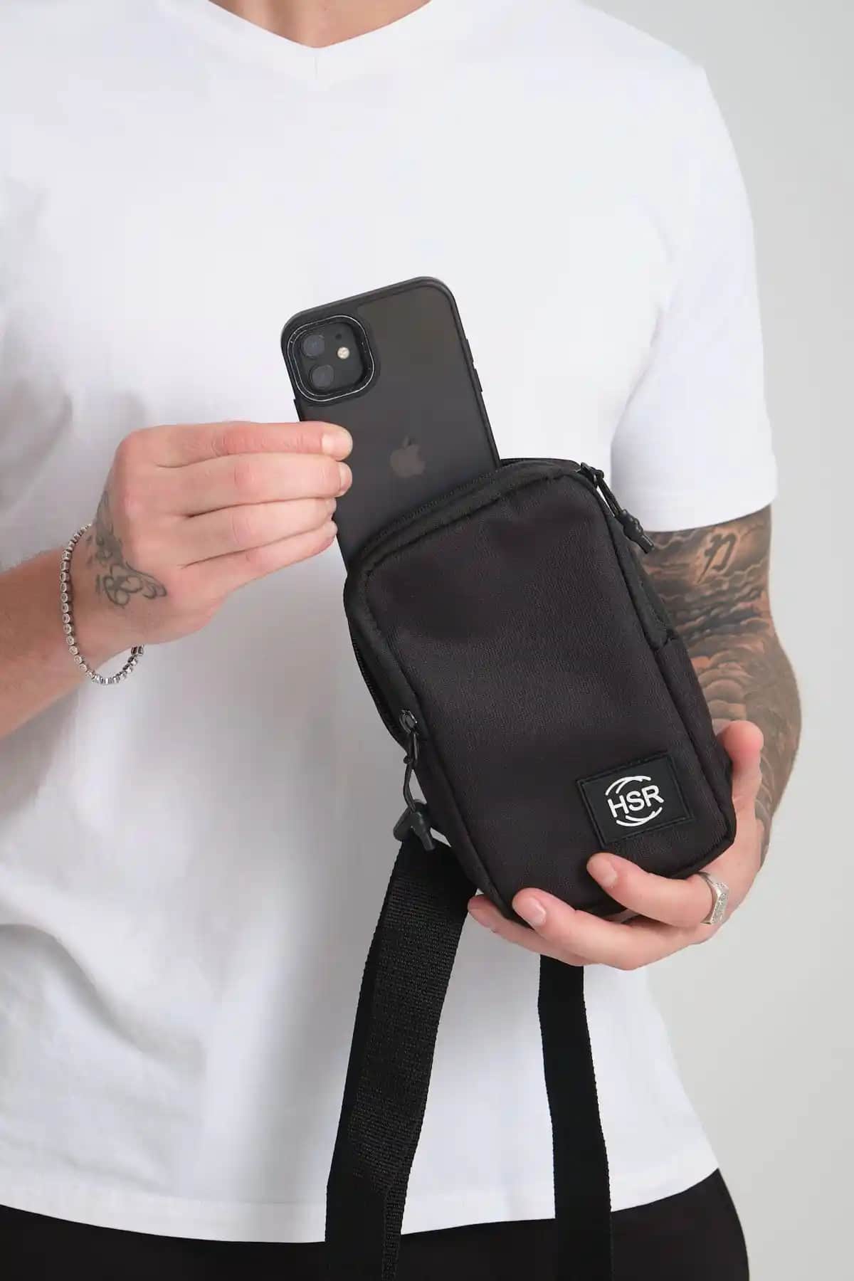 HSR Unisex Su Geçirmez Günlük Spor Çantası – Şık ve Dayanıklı Tasarım