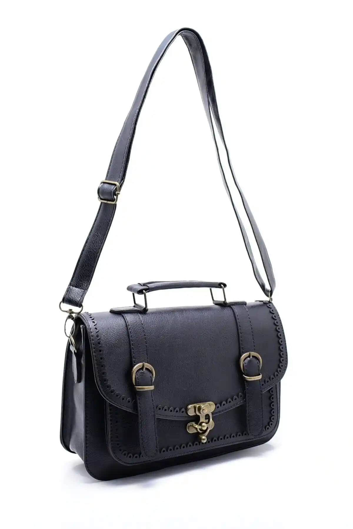 Jasmin Siyah Kadın Çanta: Modern ve Retro Tasarımıyla Günlük Şıklık İçin Uygun