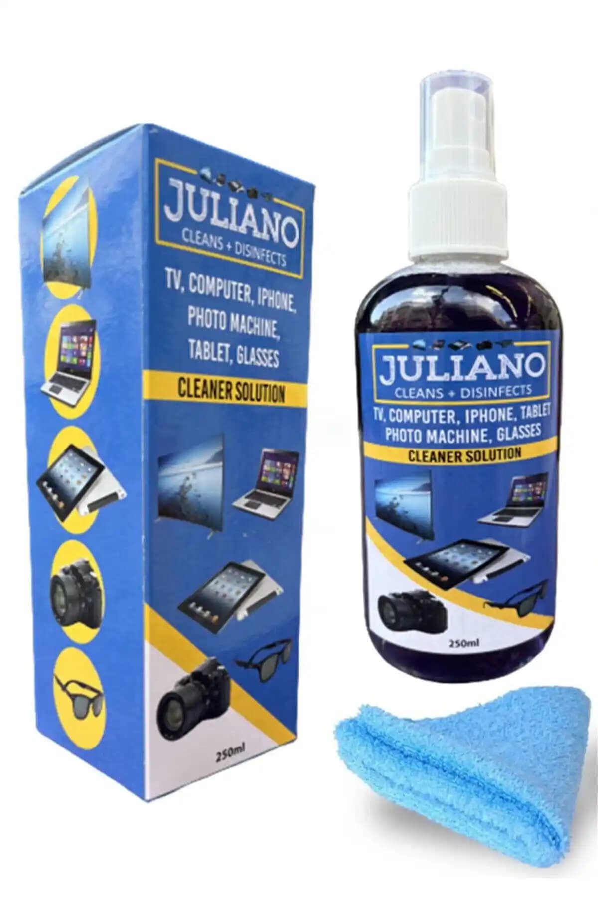 Juliano Tv Ekran Temizleme Spreyi: Hassas Ekranlar İçin Güvenli ve Etkili Temizlik Çözümü