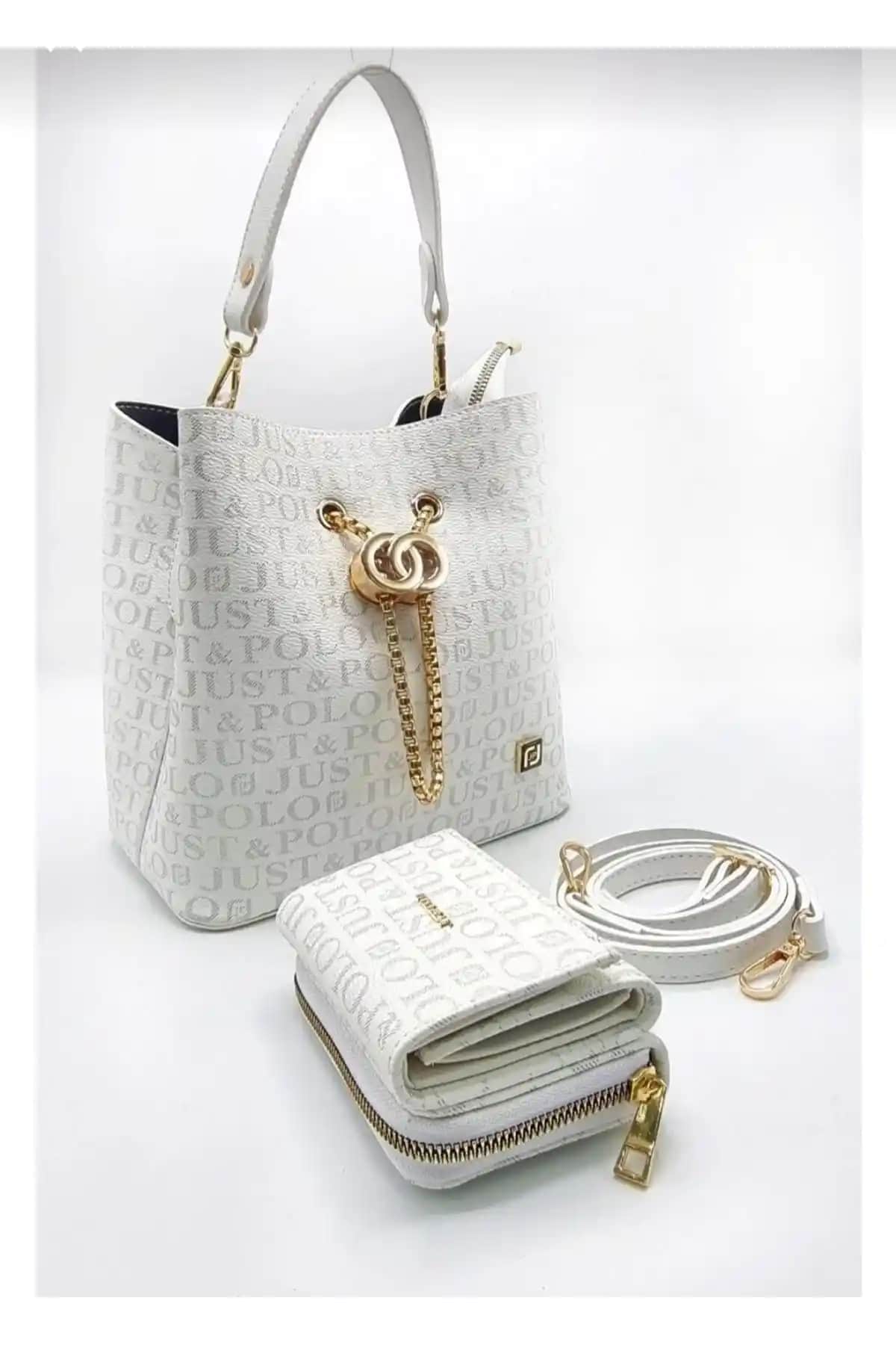 Just Polo Kadın 3 Bölmeli Uzun Askılı Suni Deri Çanta Şıklık ve İşlevsellik Bir Arada
