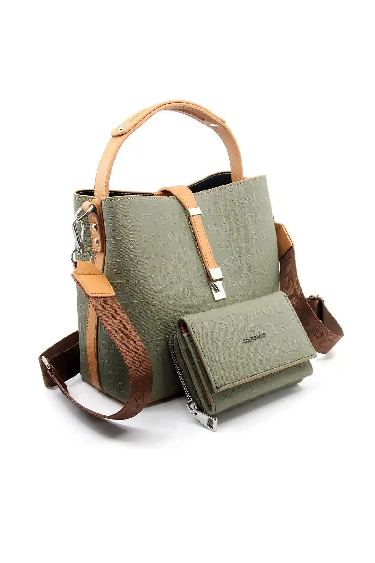 Just Polo'nun Çağla Yeşili Çanta ve Cüzdan Kombini: Şıklık ve Sürdürülebilirlik Bir Arada