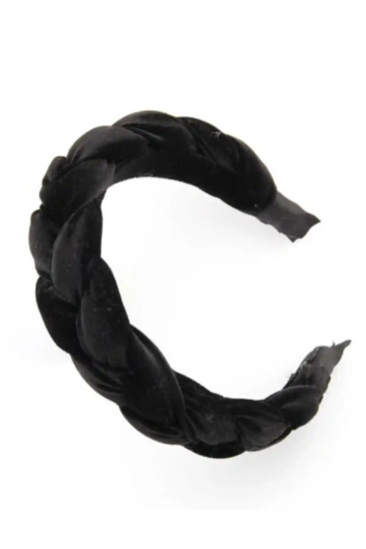 Kadife Taç Modelleri: Siyah Örgülü ve Zirkon Taşlı Tasarımlar Karşılaştırması