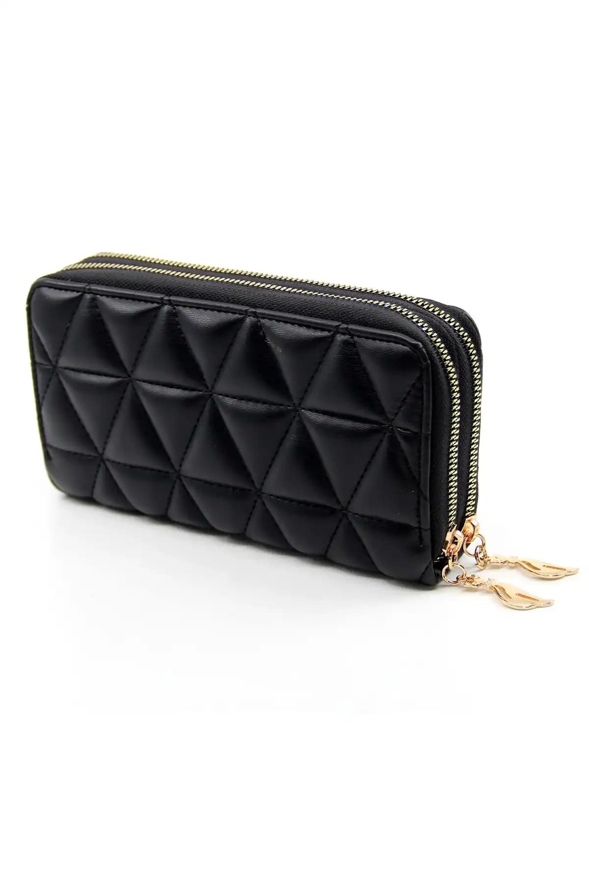 Kadın Cüzdanları Karşılaştırması: Adelina Bags Desenli ve Paul Brand Siyah Model 2