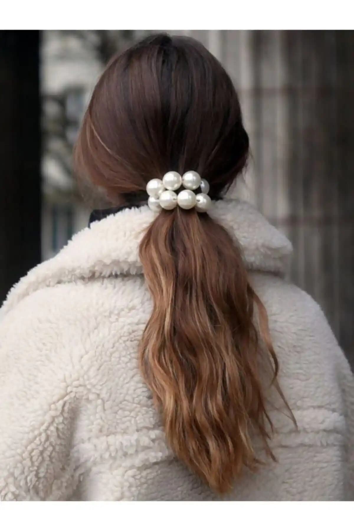 Kadın Incili Esnek ve Handmade Incili Lastik Toka Karşılaştırması