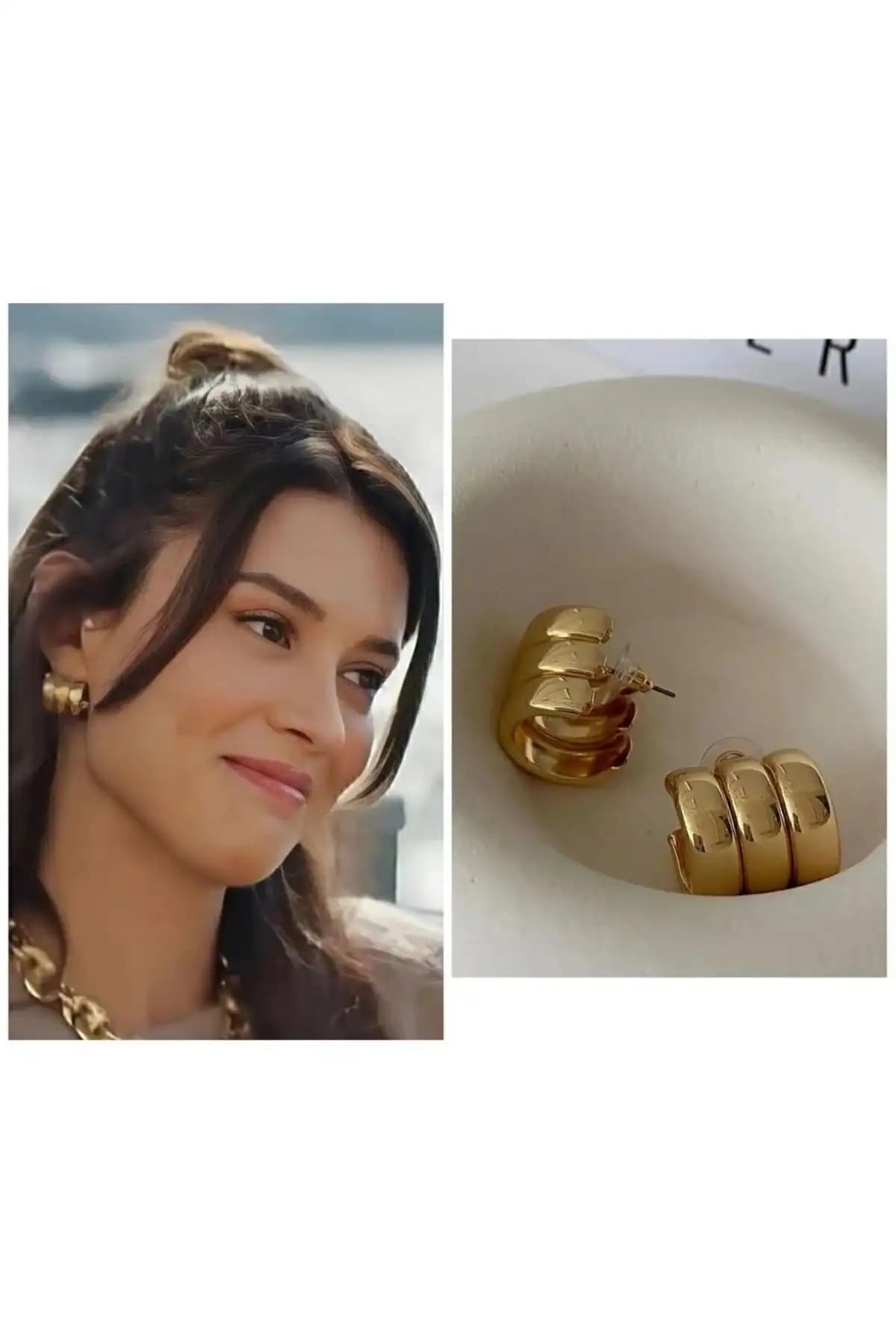 Kadın Küpe Karşılaştırması: Aslı Jewelry Göz Yaşı ve Yalı Çapkını Pelo Modelleri 2