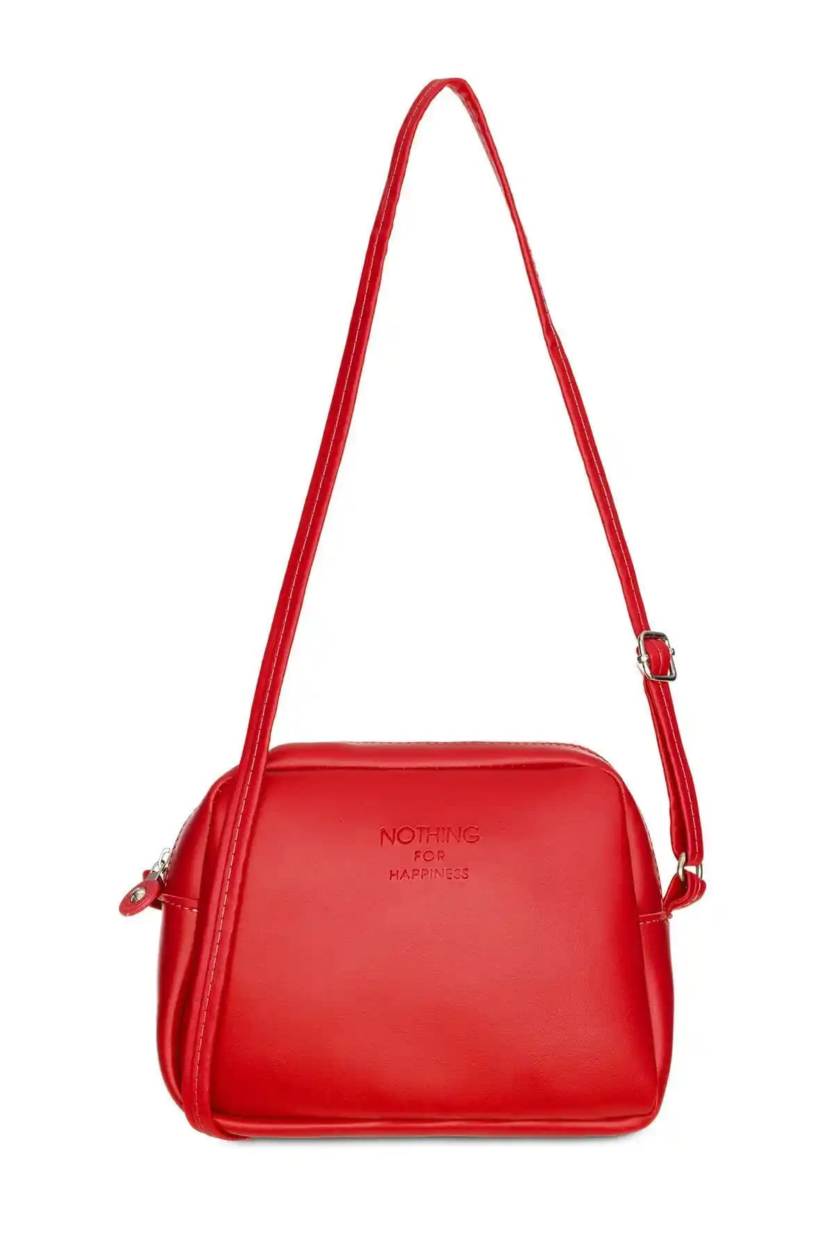 Kadın Mini Urban Çapraz Askılı Fermuarlı Çanta Günlük ve Şık Kullanım İçin Uygun