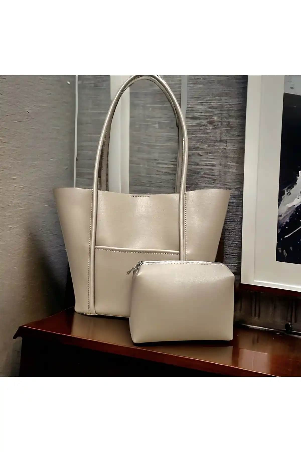 Katusa Kadın Omuz Çantaları Karşılaştırması: Vizon ve Krem Renk Seçenekleri