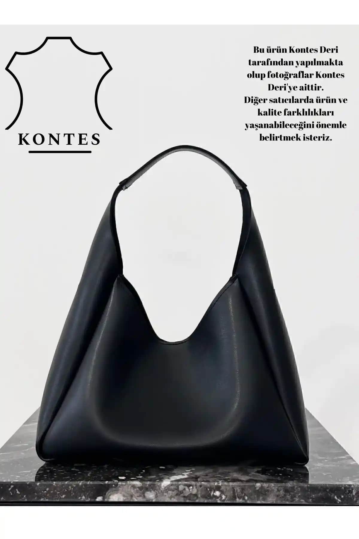 Kontes Kadın Çıt Çıt Kapamalı Fermuarlı İç Bölmeli Şık Günlük Çanta Ürün Tanıtımı