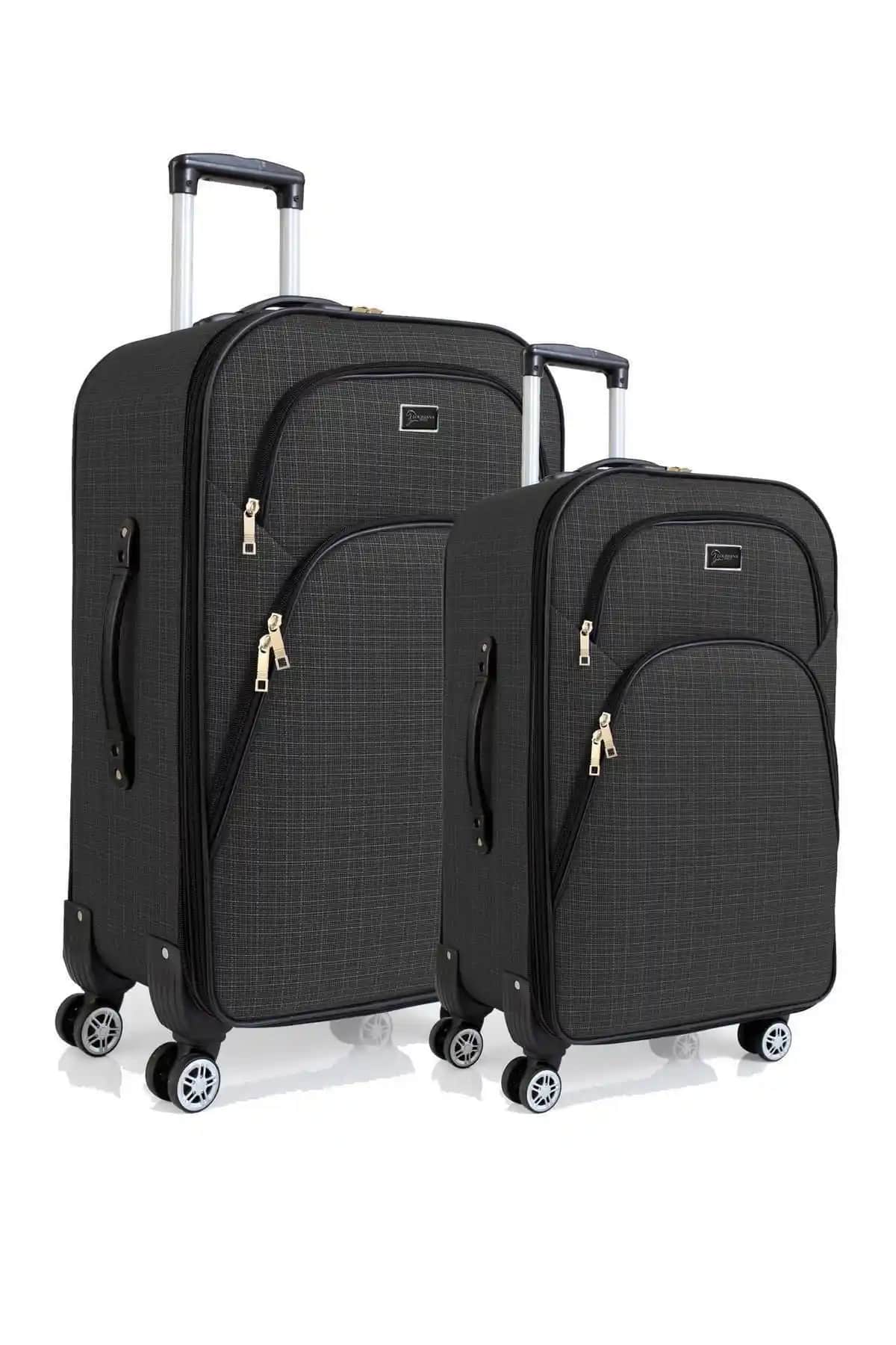 Louisiana Polo Büyük ve Orta Boy Valiz Seti: Şık, Dayanıklı ve Kullanışlı Seyahat Çözümü