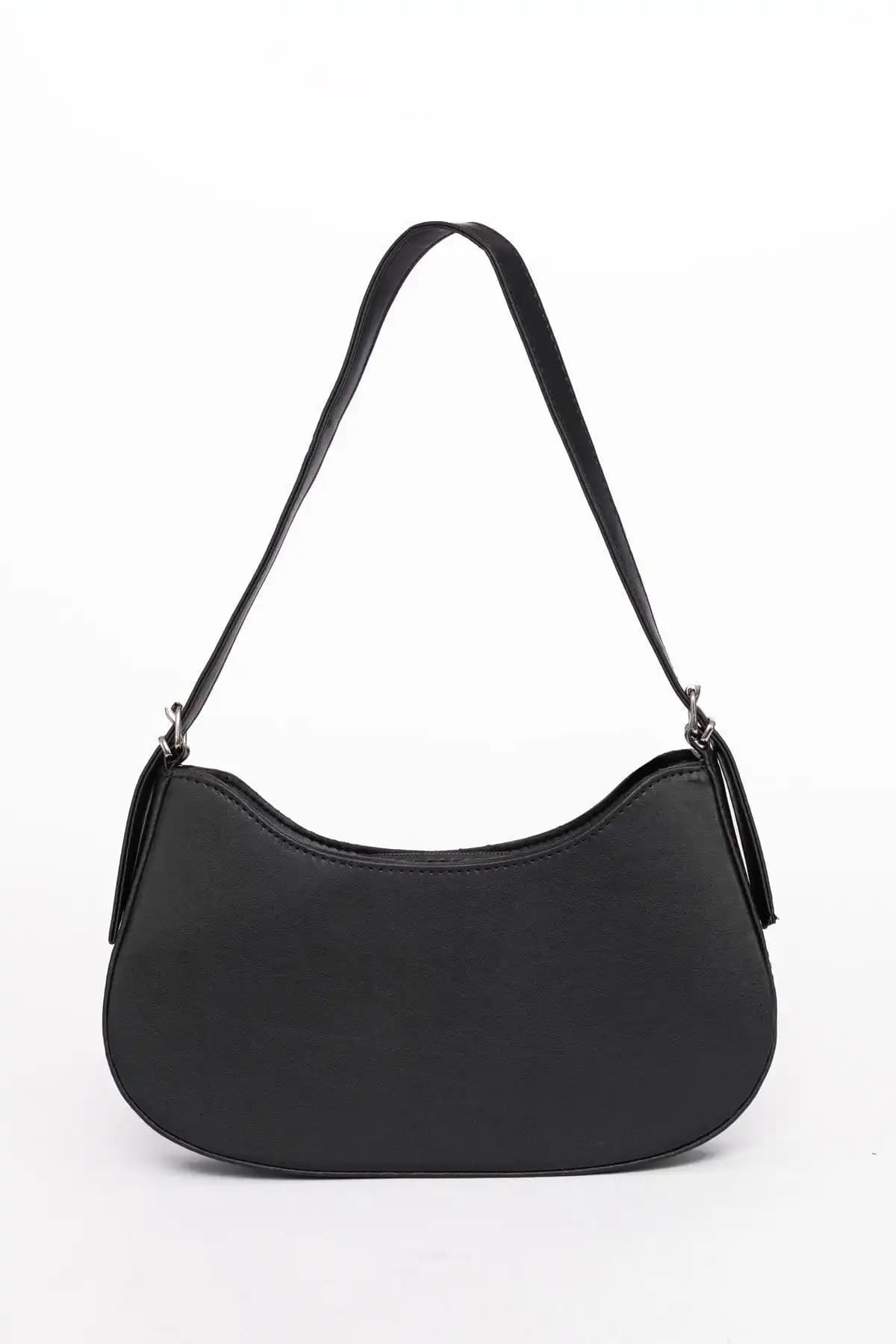 Macharelbasic Oval Baget Çantalar Karşılaştırması Siyah ve Vizon Modelleri 1