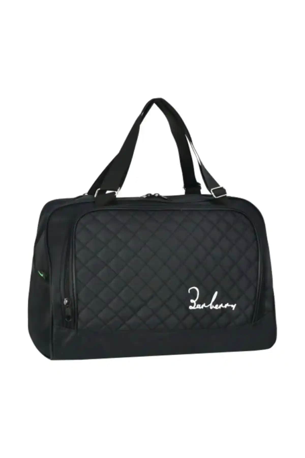 Maynimos Siyah Büyük Boy Unisex Spor ve Seyahat El Valizi Günlük Kullanım İçin Ideal