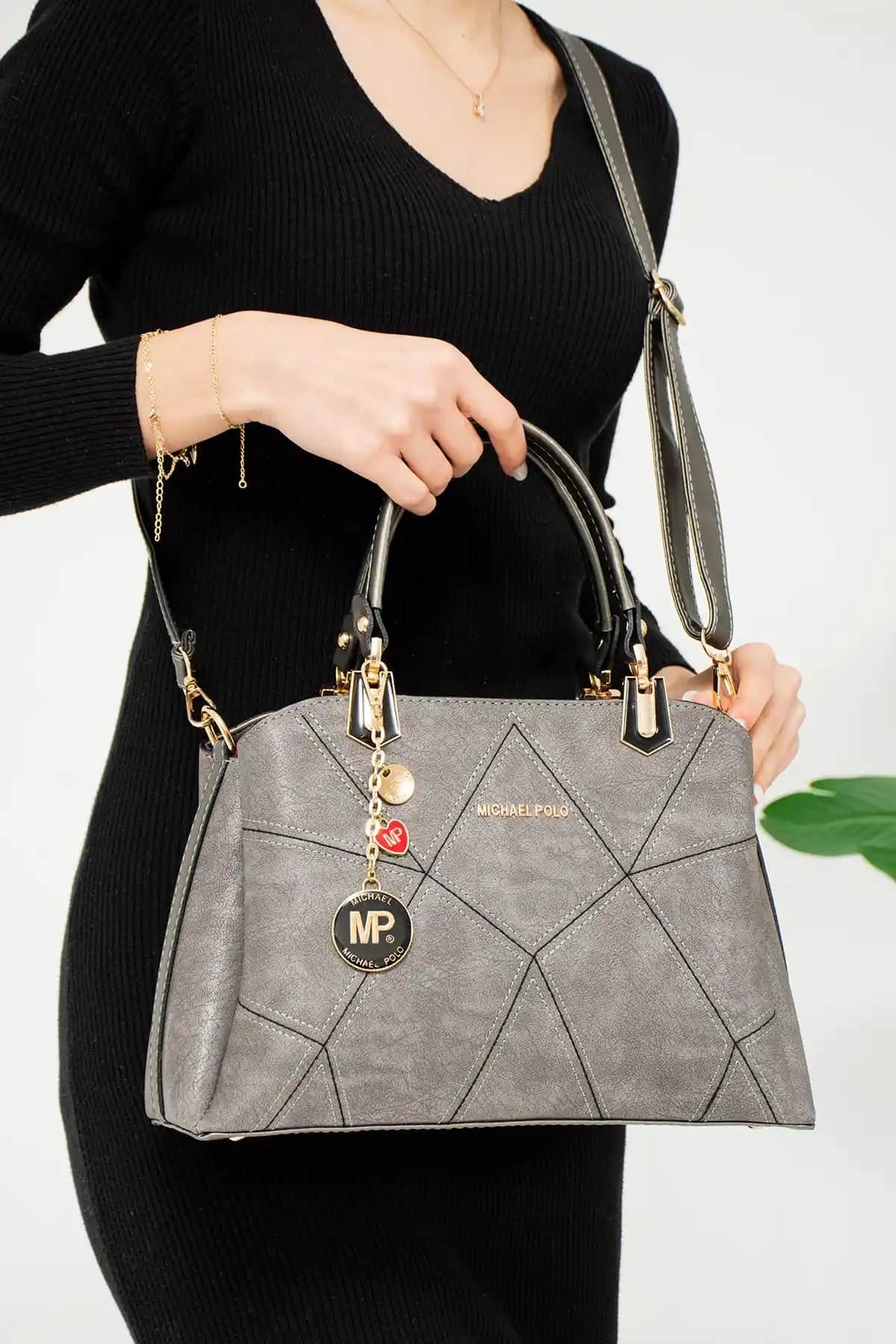 Michael Polo Kadın El ve Omuz Çantası: Şık ve Fonksiyonel Günlük Kullanım Çantası