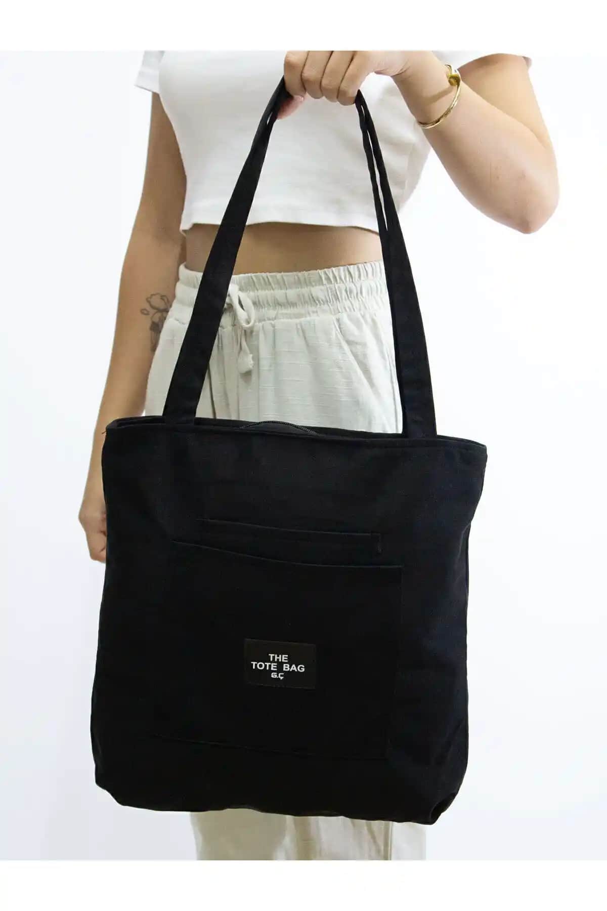 Midlemist Kadın Siyah Su Geçirmez Çok Bölmeli Hafif Günlük Çanta Özellikleri