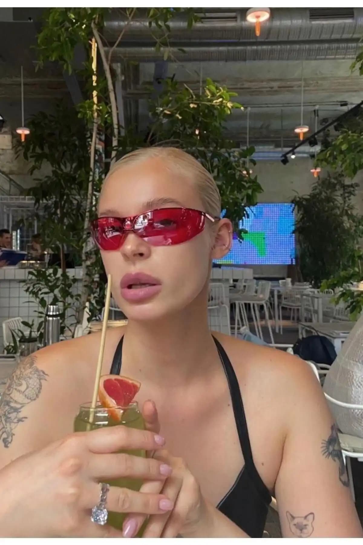 Milenyum Y2k Unisex Güneş Gözlüğü Şık ve Fonksiyonel Yaz Aksesuarı
