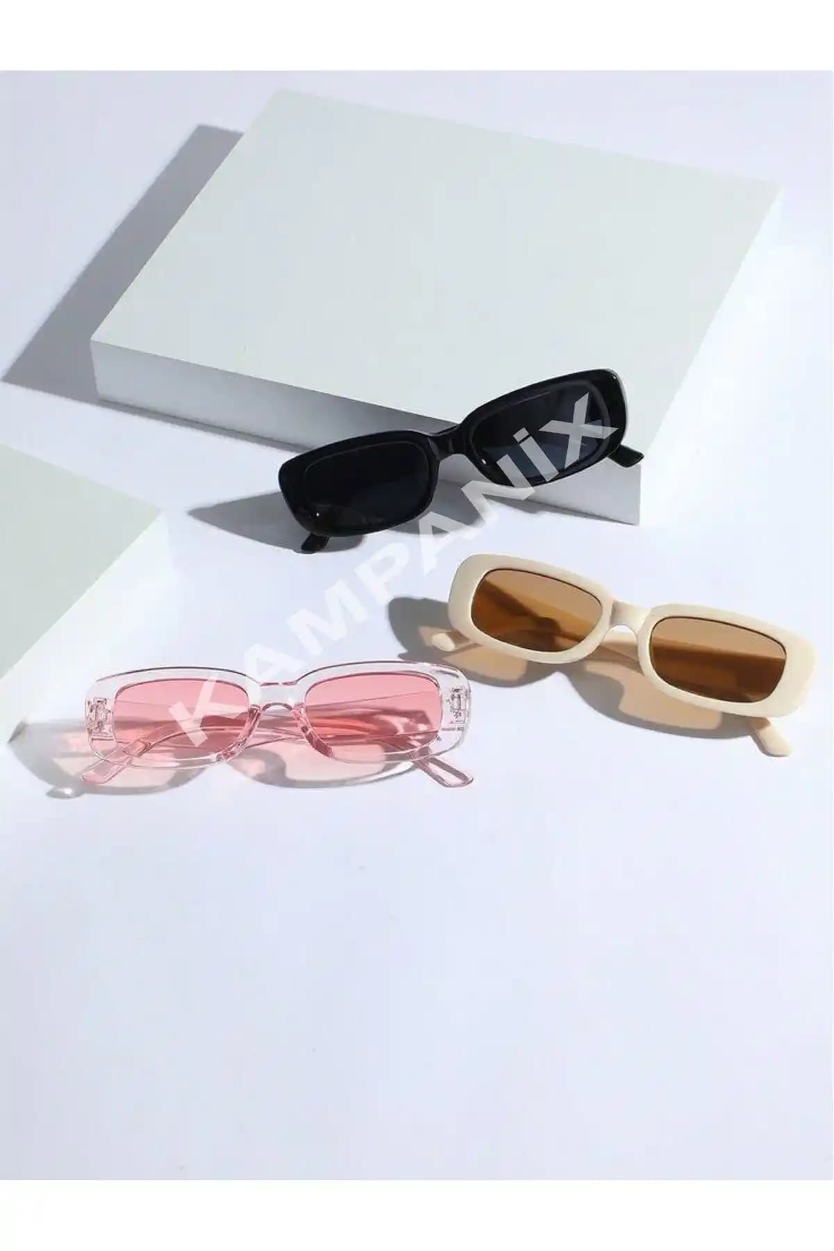 Modern ve Dayanıklı Unisex Güneş Gözlüğü Seti UV400 Koruma ile Şıklığı Yansıtıyor