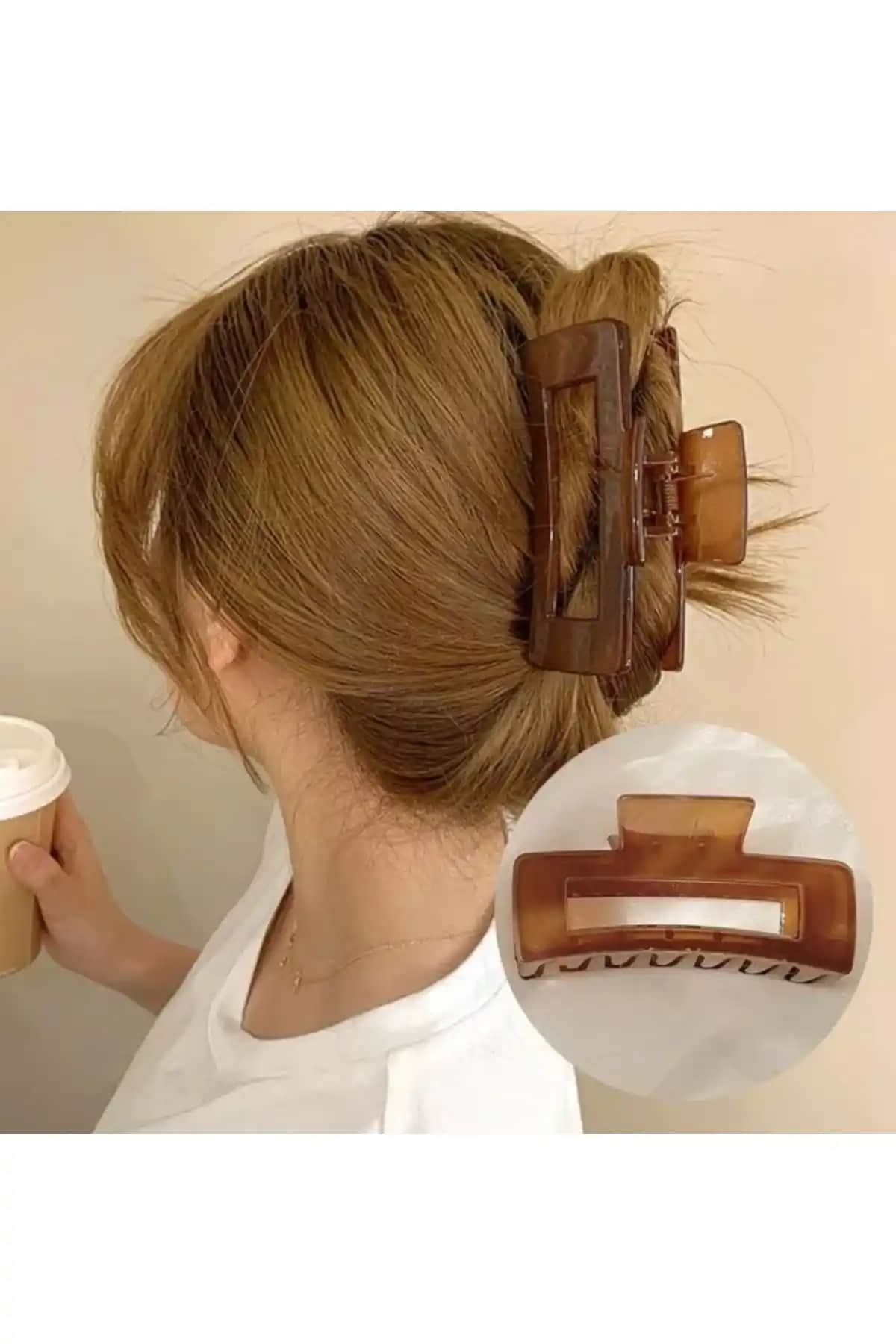 Monalisa Kadın Ekay Mandal Toka: Günlük ve Şık Kullanım İçin Pratik Saç Aksesuarı