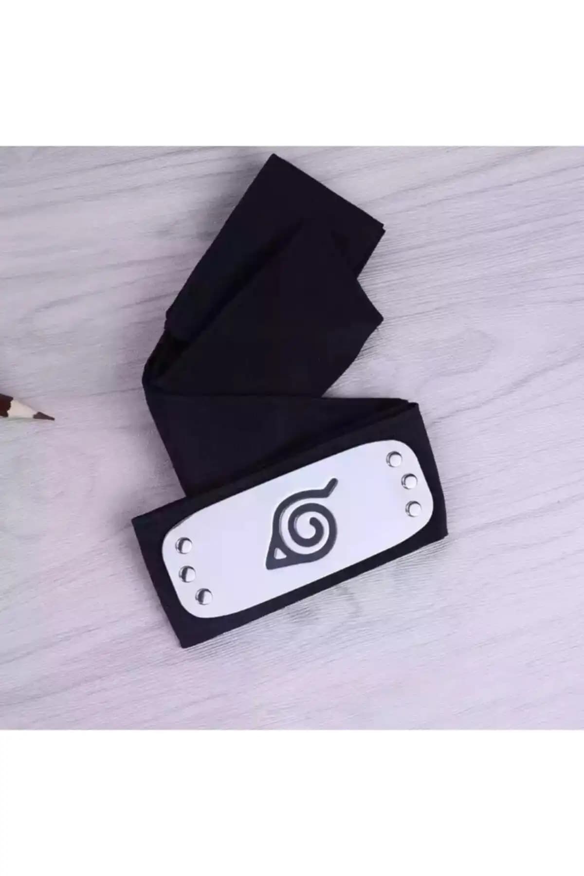 Naruto Uzamaki Temalı Metal Kafa Bandı Cosplay Aksesuarı Uzun Ömürlü ve Şık Tasarım