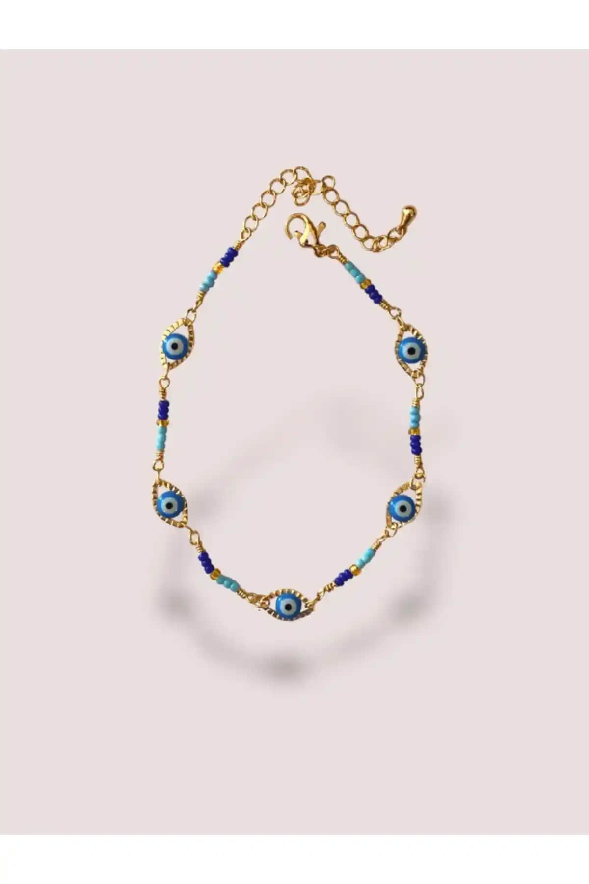 Nazar Boncuklu Çelik Halhal: Zarif Tasarım ve Koruyucu Özellikler Bir Arada