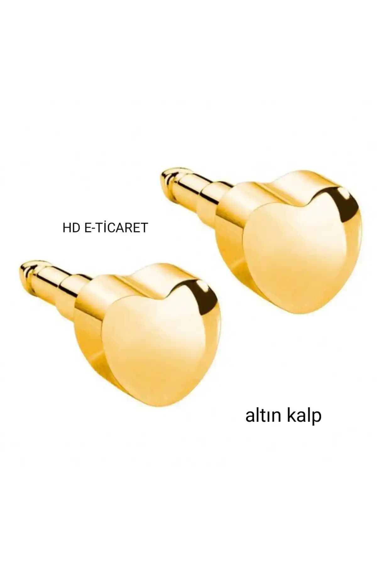 Nina Altın Kalp ve Top Kulak Delme Küpeleri Karşılaştırması