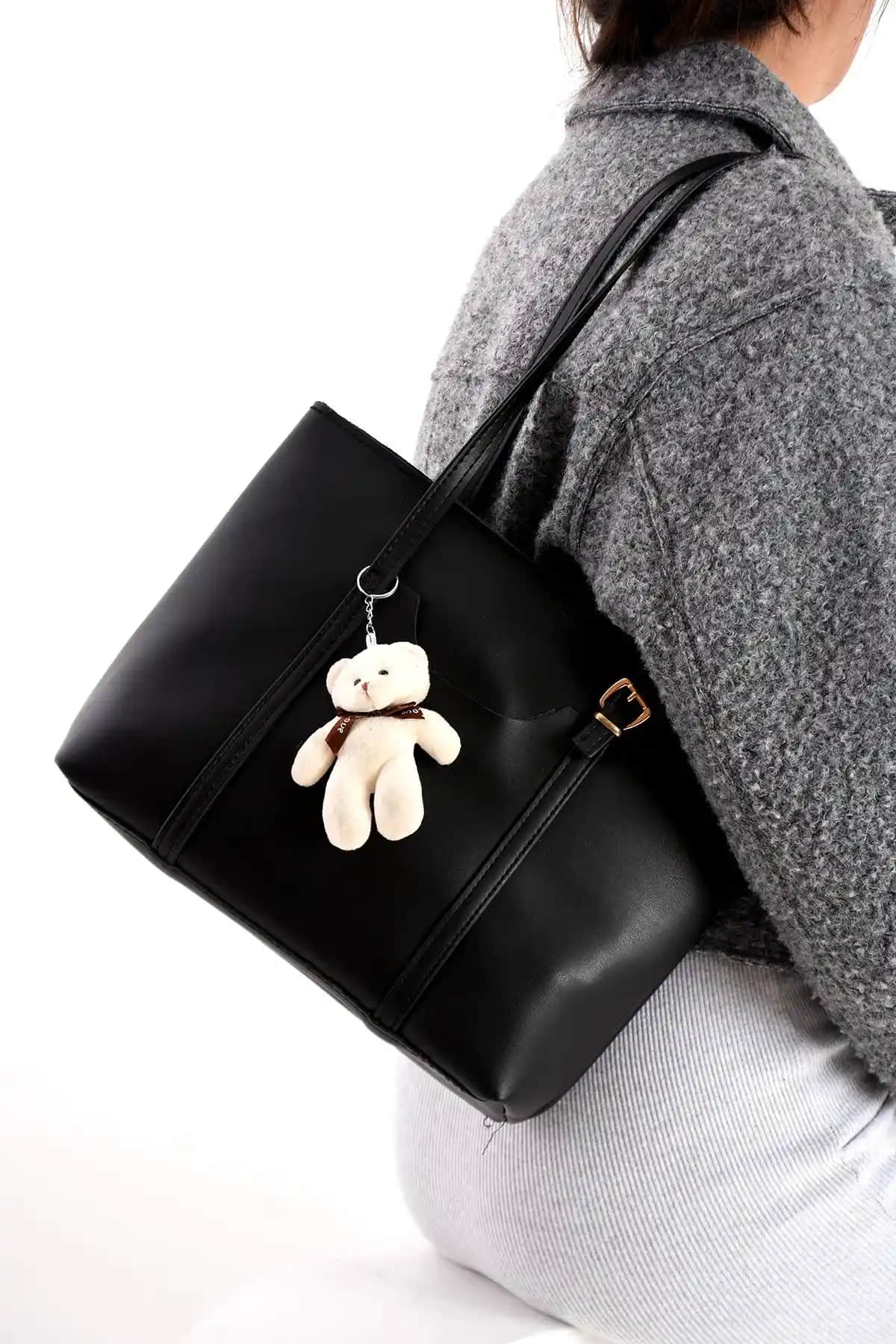 NWR BAGS Siyah Kadın Omuz ve Kol Çantası: Şık ve Dayanıklı Günlük Aksesuarlar