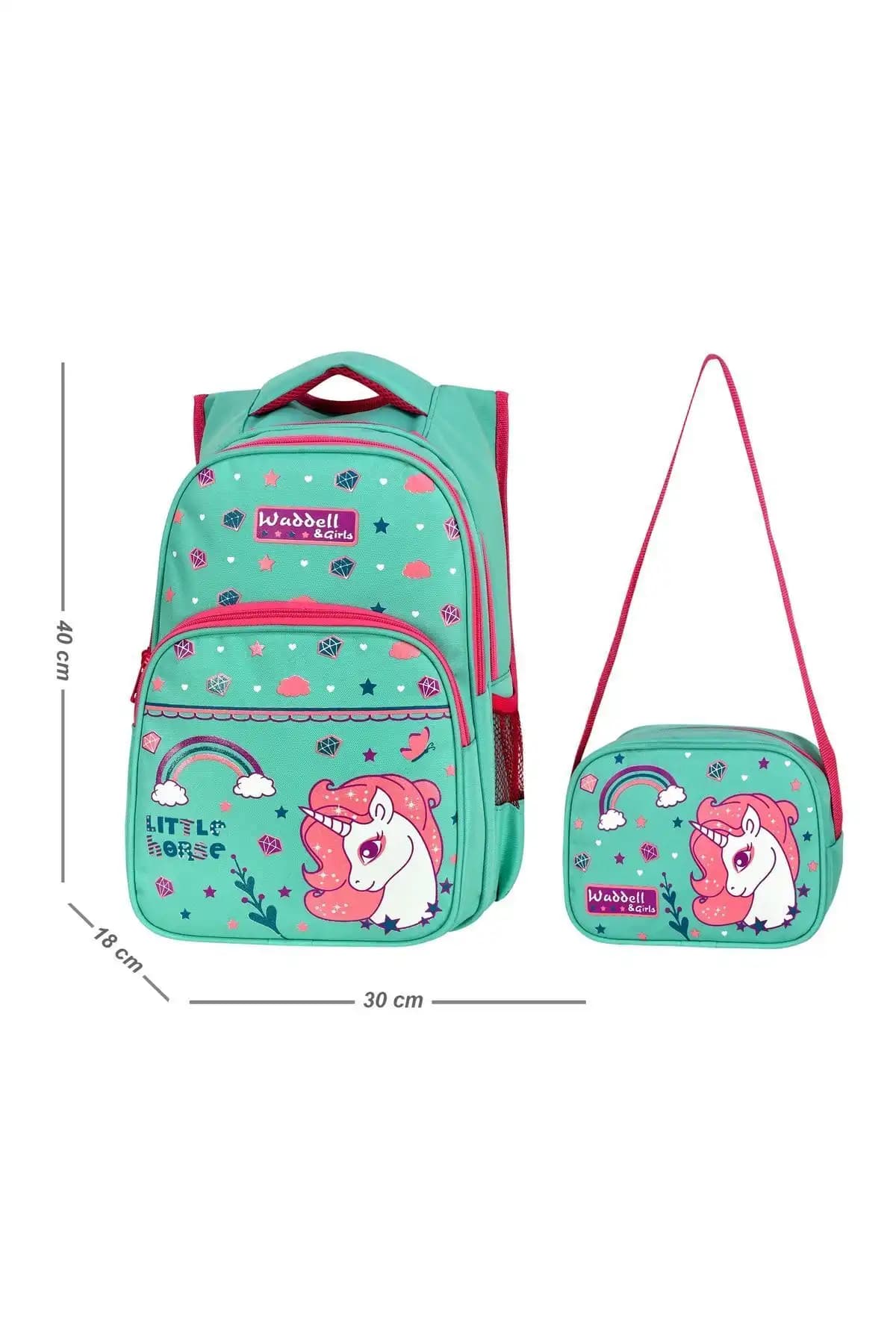 Okul Çantası Karşılaştırması: Coral High Flamingo Desenli ve Waddell Ortopedik Çanta 2