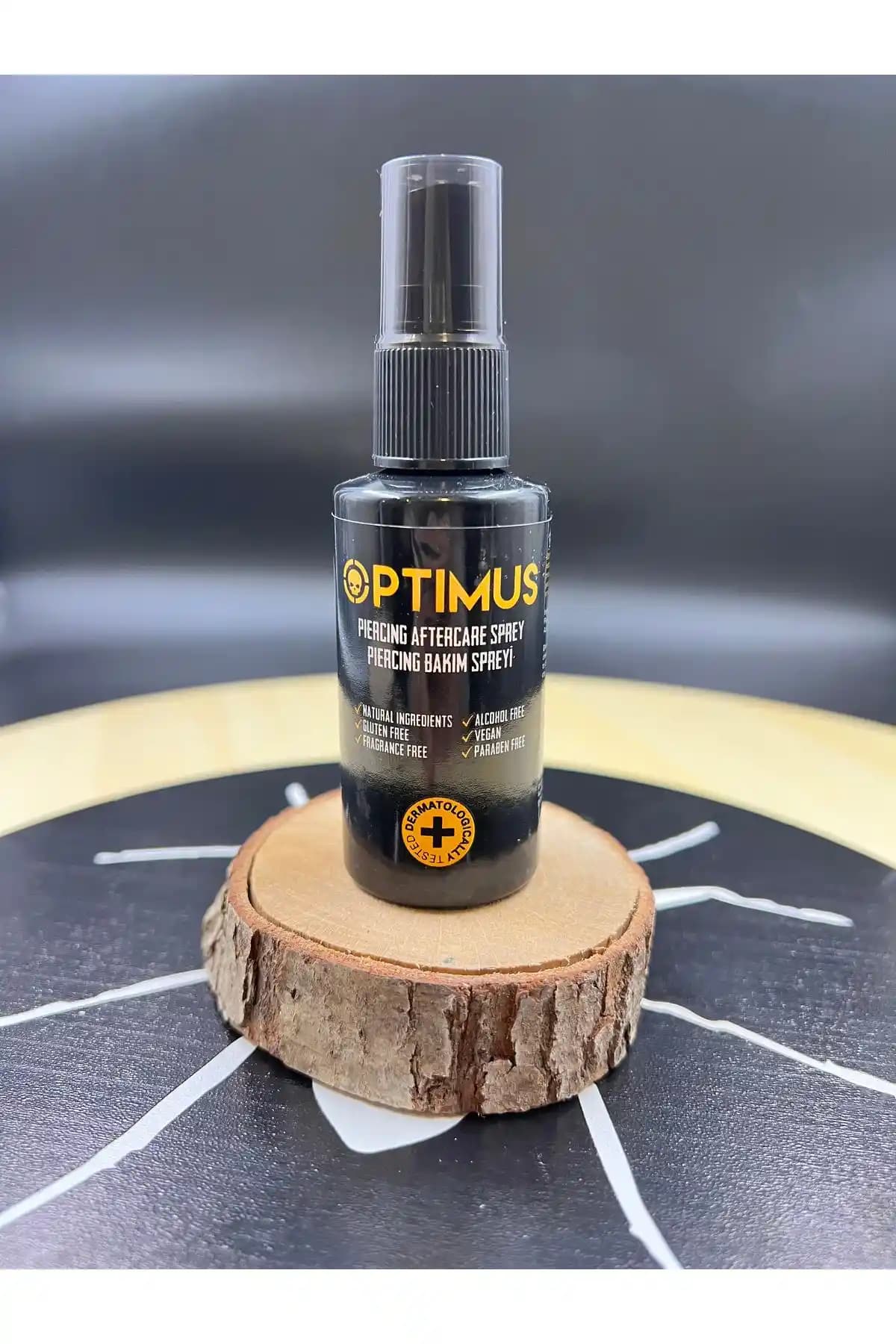 Optimus Piercing Bakım Solüsyonu Spreyi: Doğal ve Güvenilir Piercing Bakım Ürünü