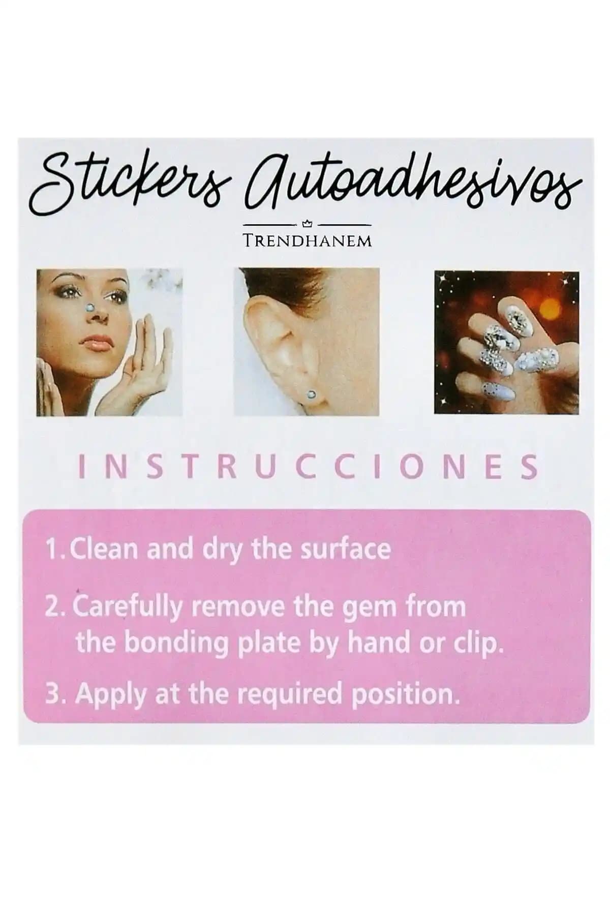 Ören Vücut ve Yüz Taşı Stickers: Kalıcı ve Şık Makyaj Aksesuarları