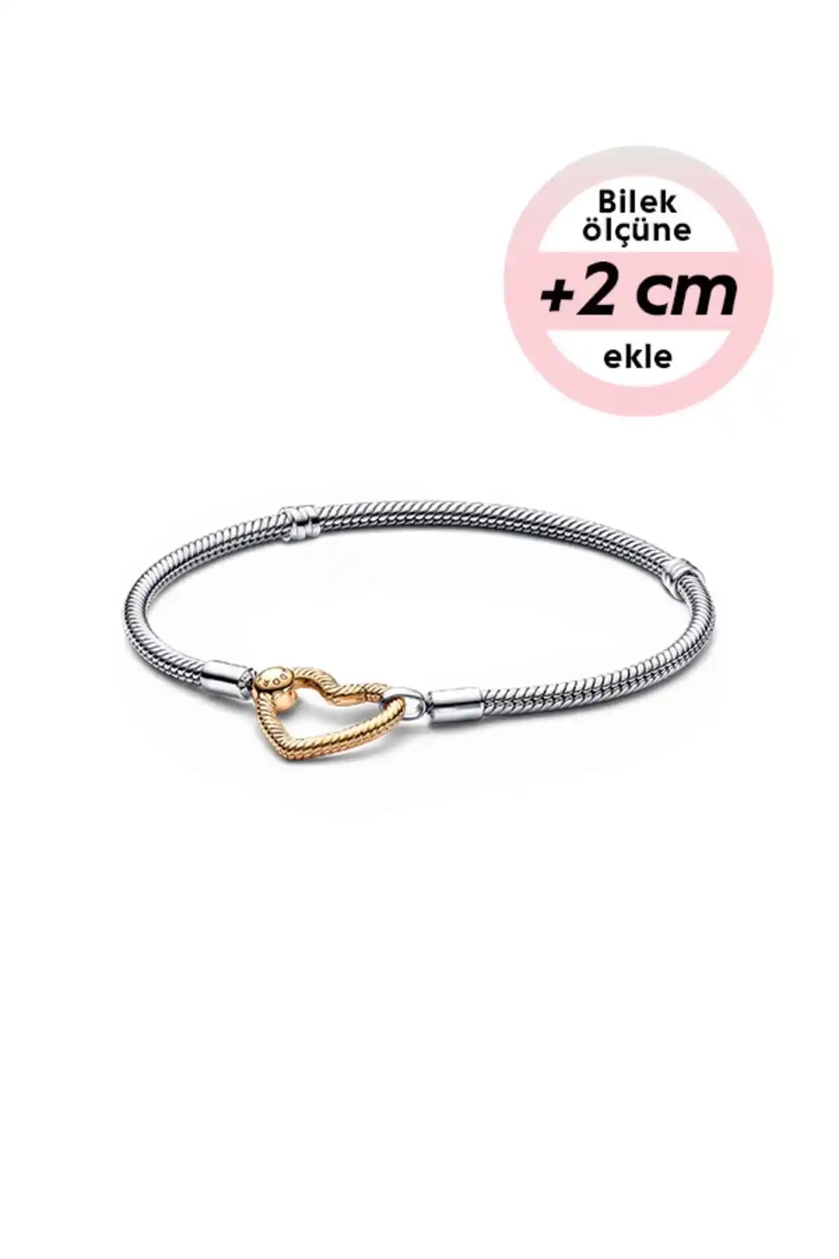 Pandora Kalp Kilitli Zincir Bileklik: Şıklık ve Anlamı Bir Arada Sunan Zarif Mücevher