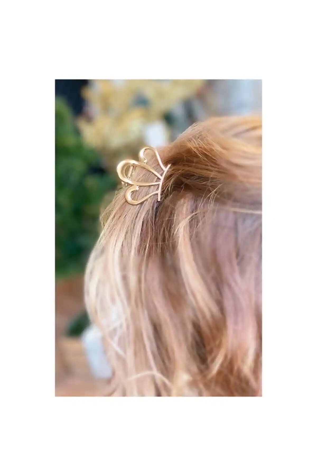 QUEEN AKSESUAR Altın Metal Kraliçe Taç Toka Şık ve Dayanıklı Aksesuar