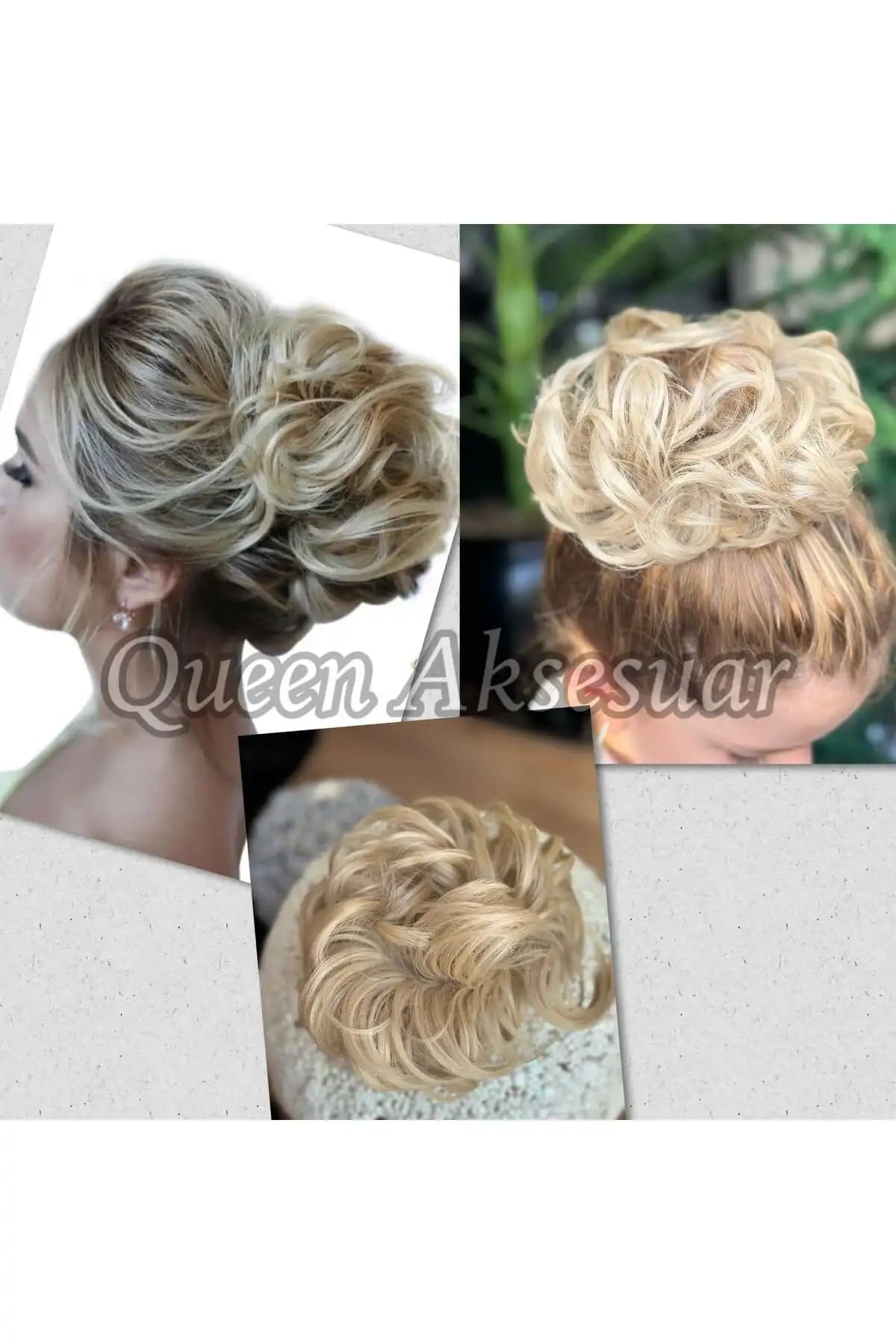 Queen Aksesuar Lüks Fiber Peruk: Doğal Görünüm ve Kullanım Kolaylığı Sunan Model
