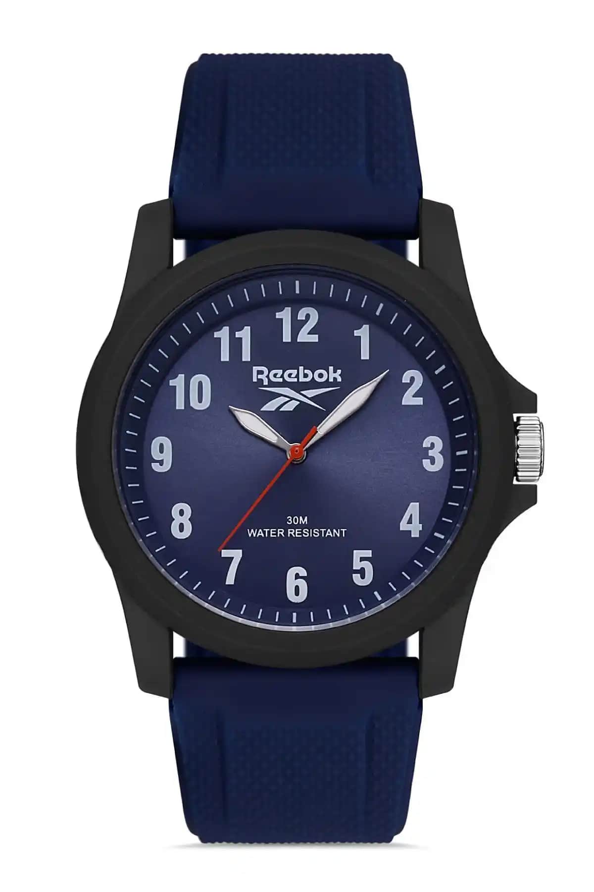 Reebok Erkek Mavi Spor ve Günlük Kullanıma Uygun Kol Saati 45 mm Plastik Kasa