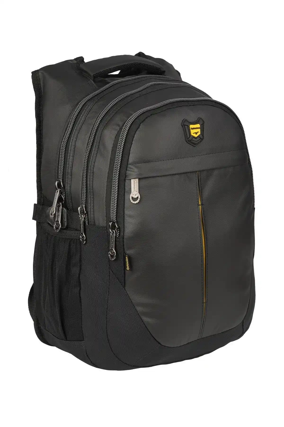 Relaxion Siyah Unisex Okul Sırt Çantası Modern ve Fonksiyonel Tasarım Özellikleri