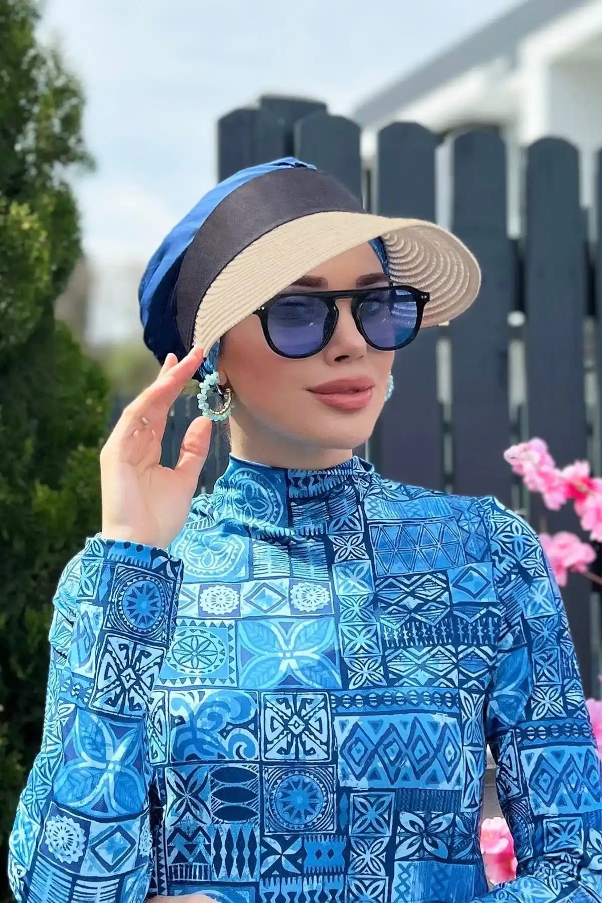 Remsa Mayo Katlanır Vizör Hasır Şapka Yaz Aylarının Pratik ve Şık Koruma Aksesuarı