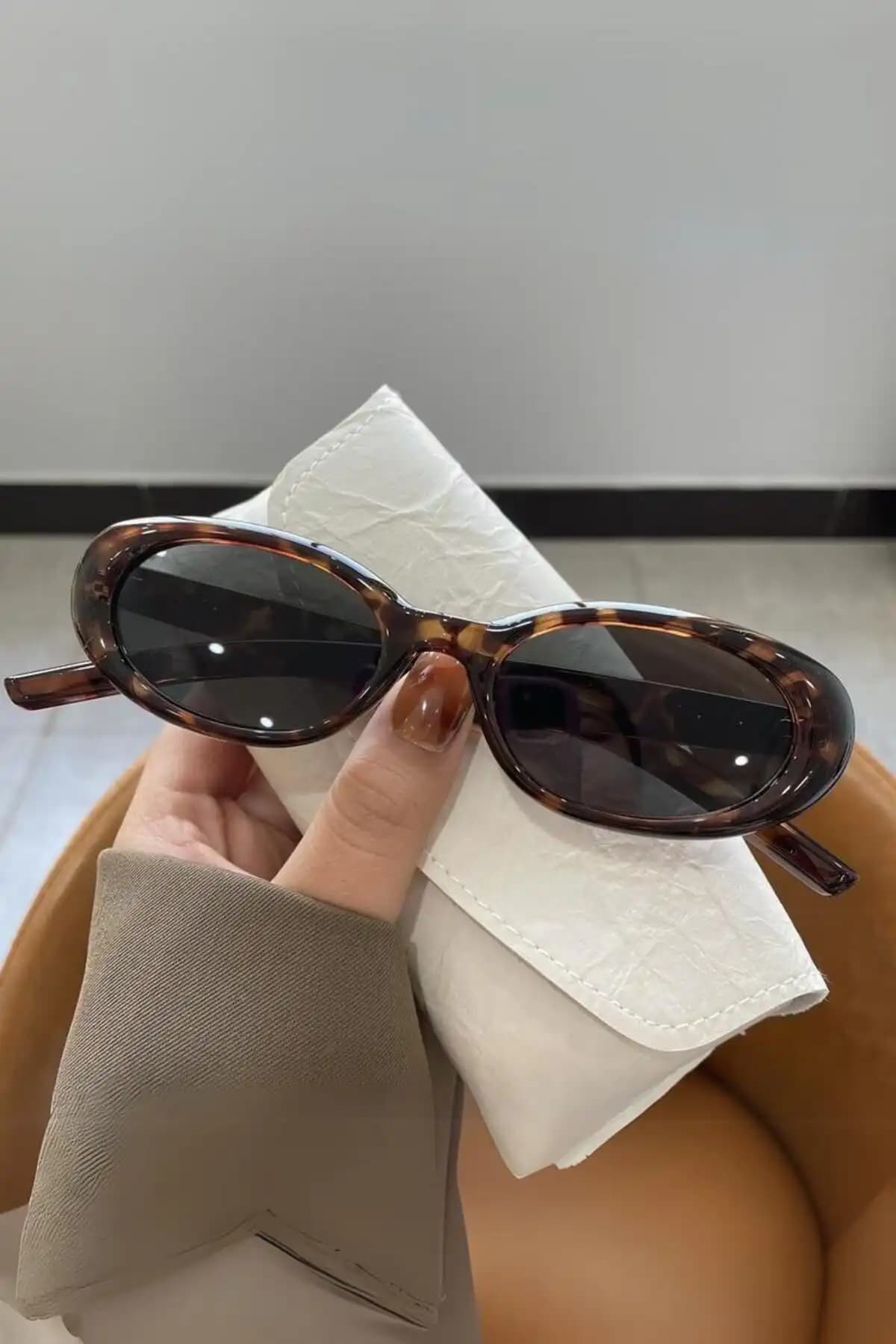 REN EYEWEAR Cat Eye Leopar Vintage Güneş Gözlüğü Modern ve Şık Tasarım Özellikleri