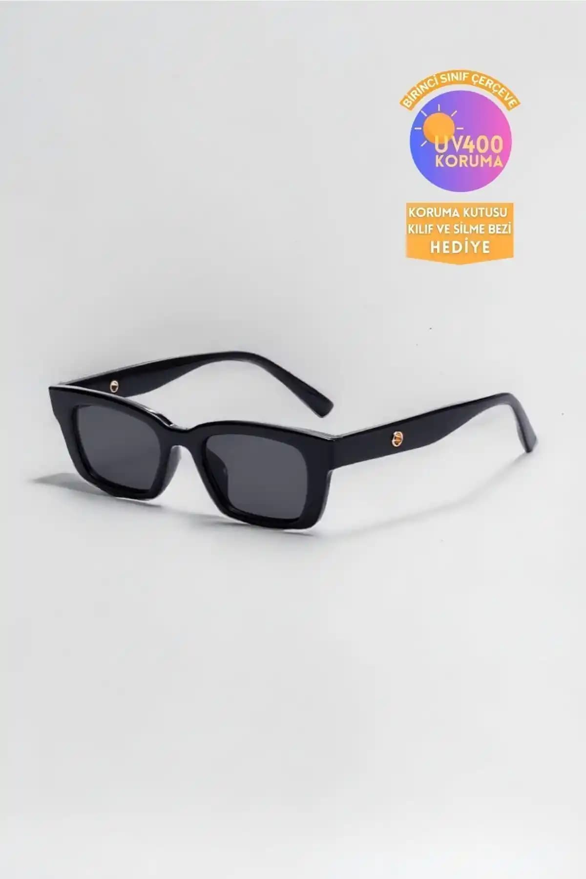 REN EYEWEAR Gentle Siyah Unisex Güneş Gözlüğü Modern ve Koruyucu Tasarım