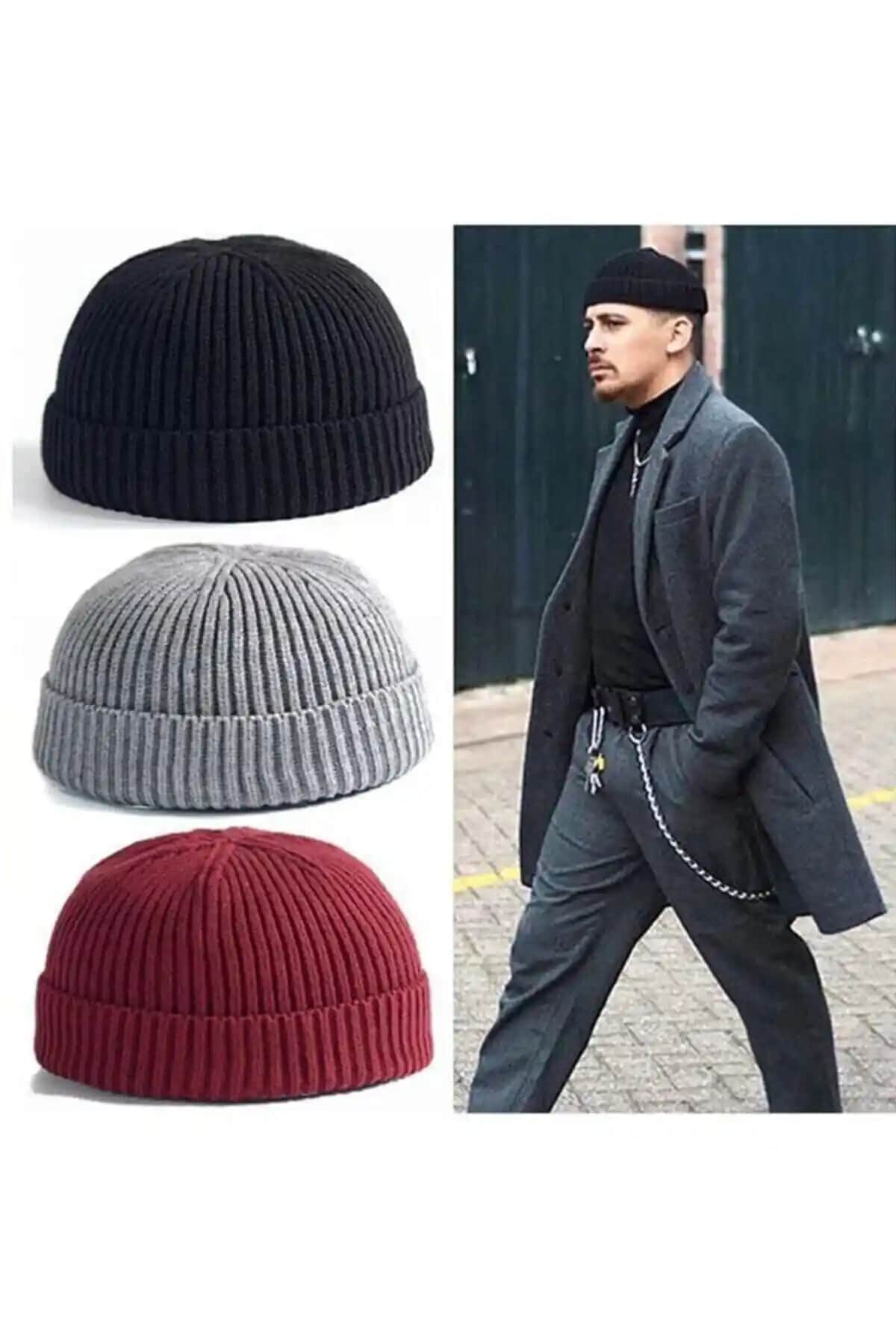 Rupen Kraft Siyah Kısa Bere: Modern Tasarım ve Konfor Sunan Genç Moda Aksesuarı